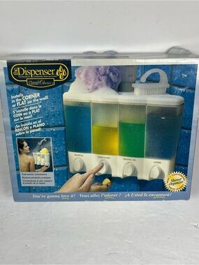 Clear Choice Better Living Products Dispenser 4 Chamber Shower Dispenser #72450